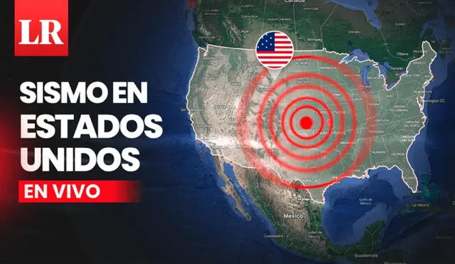 Último temblor suscitado y registrado en Estados Unidos por el USGS. Foto: Composición LR