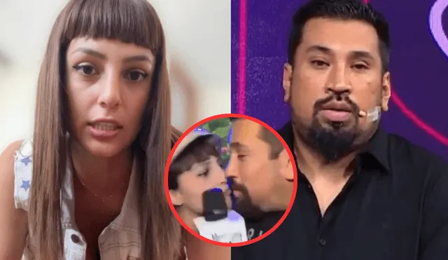 La actual pareja de Aldo Miyashiro toma la palabra y revela detalles de su relación amorosa. Foto: Composición LR/difusión/América TV