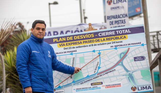 Ruta alterna. La PNP estará a cargo de los desvíos previstos entre Barranco y Miraflores.