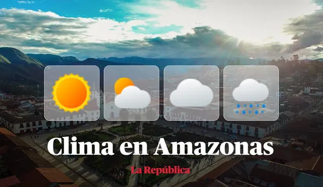 Clima en Amazonas, vía Senamhi HOY, 22 de octubre