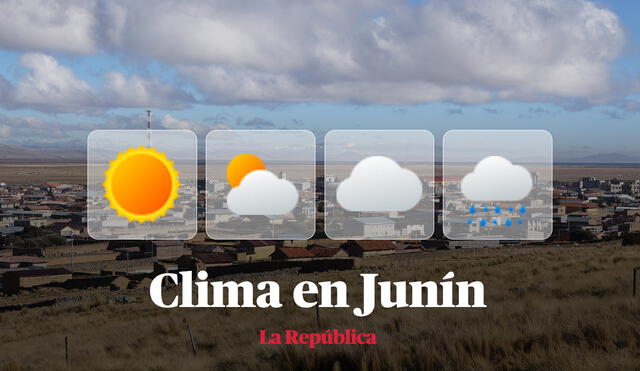 Clima en Junín, vía Senamhi HOY, 5 de octubre