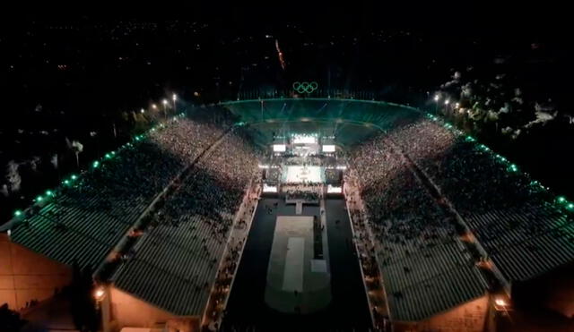 El Estadio Panathinaikó fue el escenario para el torneo de pretemporada que organizó el cuadro griego. Foto: captura/El Chiringuito