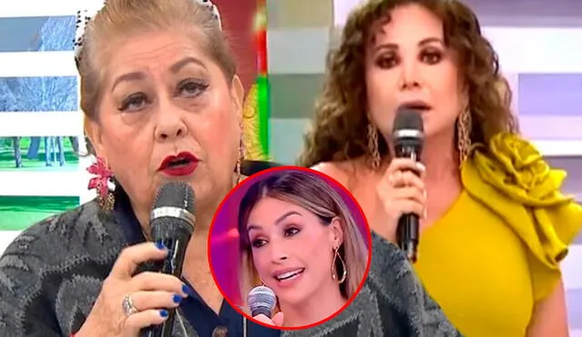 Milett Figueroa se enfrenta a serios cuestionamientos por su rol como jurado en 'Cantando 2024'. Foto: Composición LR/Captura/América TV