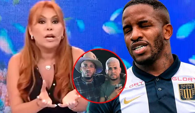 Magaly Medina se solidarizó con Jefferson Farfán en medio de este difícil momento que atraviesa. Foto: Composición LR/Captura/ATV/Captura/Twitter/Captura/Instagram