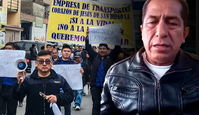 Protestas de transportistas de este jueves tiene como destino final el Congreso de la República. Foto: composición LR