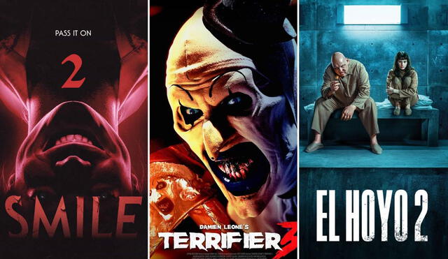 Podrás ver nuevas películas de terror en octubre a través de plataformas como MAX y Netflix. Foto: composición Paramount/Cineverse/Netflix