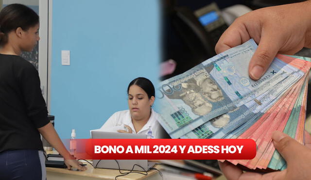 El Bono a Mil y los bonos de ADESS se entregan a las familias más humildes de República Dominicana. Foto: Minerd / El Dinero