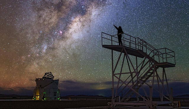 La astronomía estudia los cuerpos celestes del universo. Foto: Agencia SINC