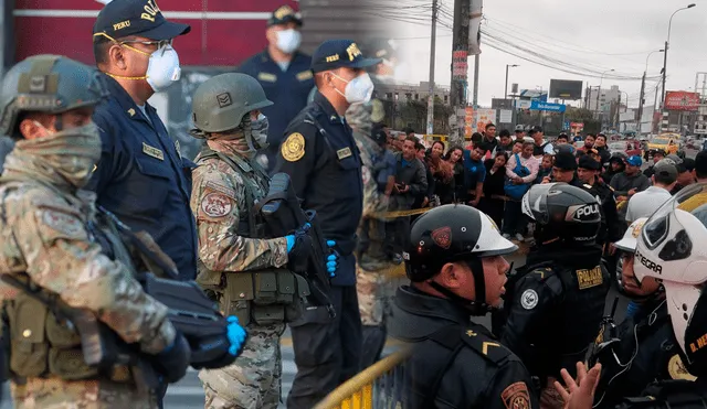 Premier Adrianzén llamó a las F.F.A.A. a apoyar a la PNP en patrullaje en estado de emergencia. Foto: composición LR/Convoca.