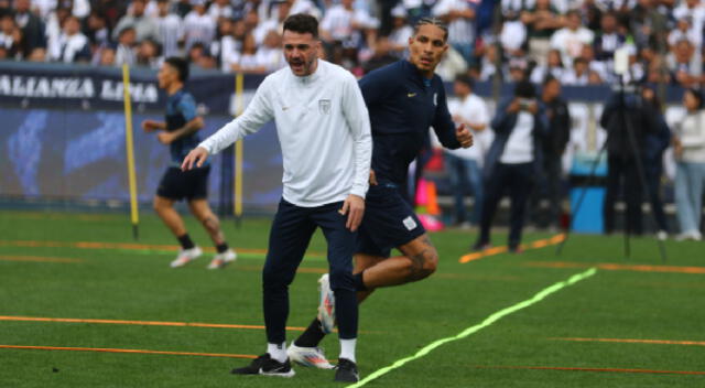 Paolo Guerrero y Mariano Soso