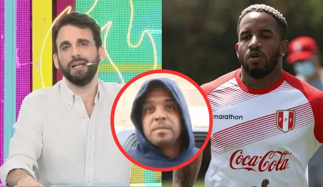 Rodrigo González muestra su solidaridad con Jefferson Farfán. Foto: Composición LR