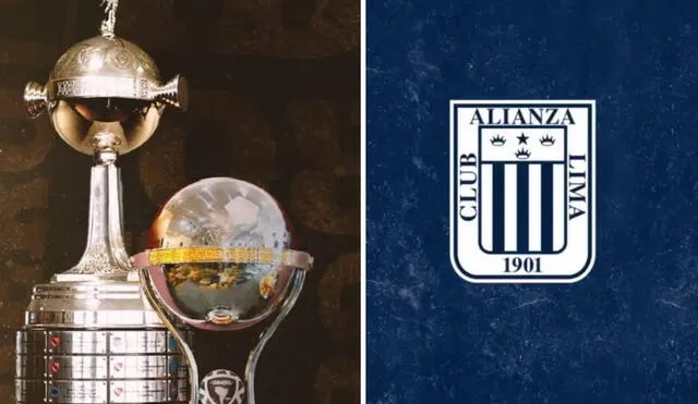 El pasado de Alianza Lima aún sigue relacionado con los trofeos más importantes de Sudamérica. Foto: Conmebol