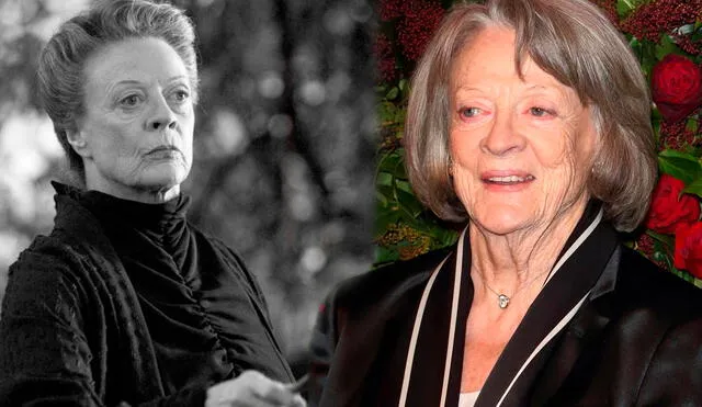 Maggie Smith, actriz de Harry Potter, fallece. Foto: Composición LR/Captura/ABC