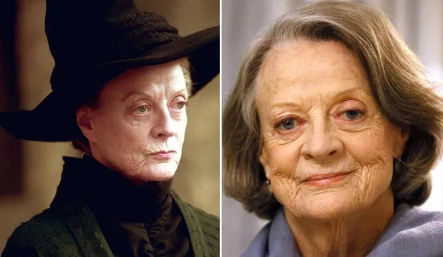 La actriz británica Maggie Smith falleció en un hospital en Londres el 27 de septiembre. Foto: composición LR/Warner Bros./AFP