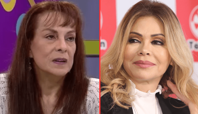 Amparo Brambilla decidió tomar la palabra y comentar sobre la amistad que mantuvo con Gisela Valcárcel. Foto: Composición LR/Difusión