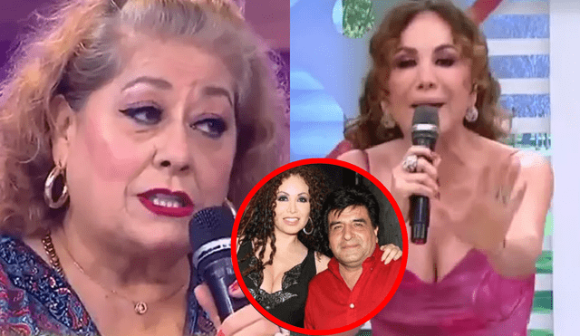 Janet Barboza y Nílver Huárac tuvieron una larga relación al inicio de la carrera de 'La Rulitos'. Foto: Composición LR/Captura Youtube/Captura América TV/difusión