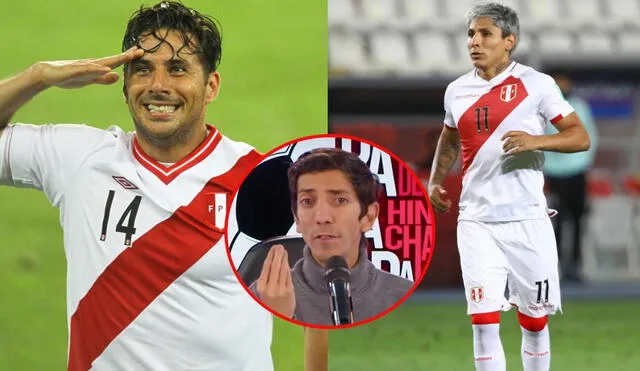 Claudio Pizarro y Raúl Ruidíaz fueron criticados por sus actuaciones con la selección peruana. Foto: composición LR/Luis Jiménez/GLR/captura de YouTube/'Palabra de hincha'