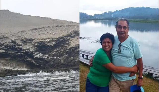 El día de su desaparición, Abelardo vestía una casaca polar negra, un polo azul con rayas. Foto: RPP