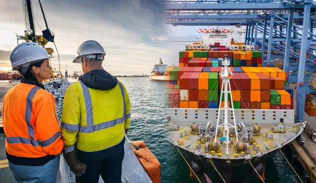 Los temas en disputa giran en torno a la automatización y la protección de los salarios de los trabajadores del sindicato de estibadores en Estados Unidos. Foto: composición LR/Enfoque noticias/Analdex