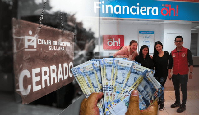 Cajas y Financieras reportan pérdidas por S/47 millones: conoce la lista de entidades en rojo, según la SBS. Foto: composición LR / Andina / másfinanzas