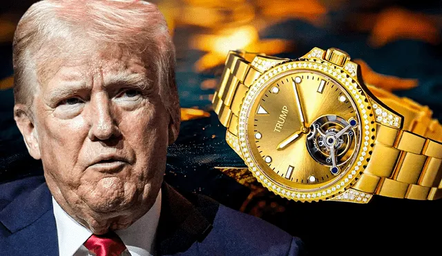 Donald Trump estrena millonaria línea de relojes en Estados Unidos | Lr / Composición Jazmin Ceras