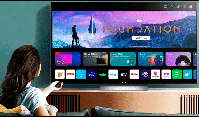 Los televisores de LG con webOS 4.5 mostrarán estos anuncios. Foto: Computer Hoy