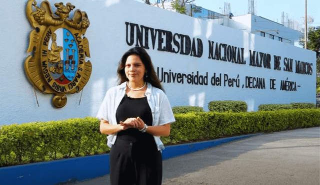 Valeria Aliaga es física, especializada en astrofísica, y empresaria con iniciativas en educación y tecnología.Foto: composición LR/captura YouTube/UNMSM