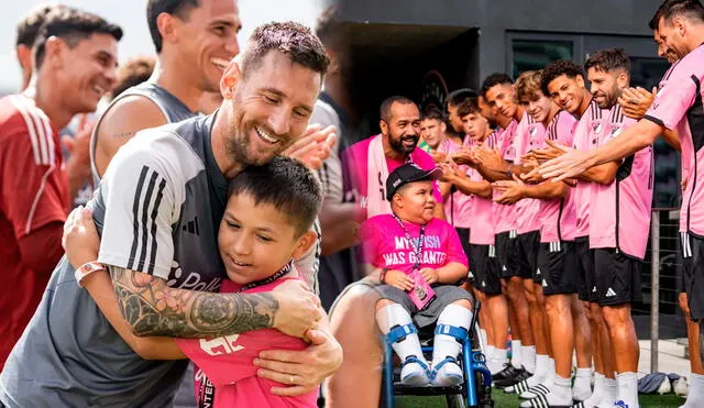 El evento solidario del Inter de Miami y Messi duró cuatro días en Estados Unidos. Foto: composición LR/EFE/Inter de Miami.