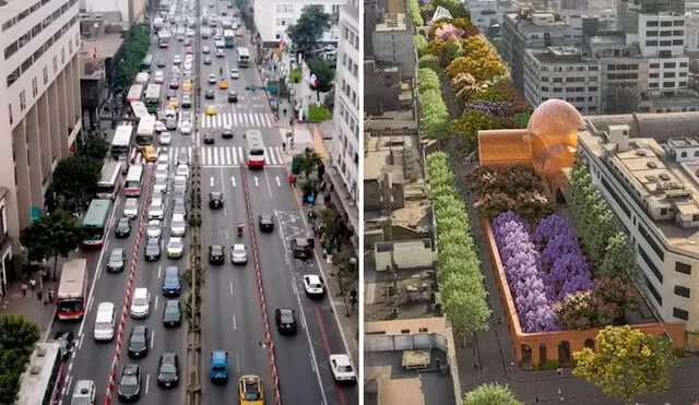 La construcción de la nueva avenida Abancay no afectará a los monumentos históricos. Foto: composición/LR