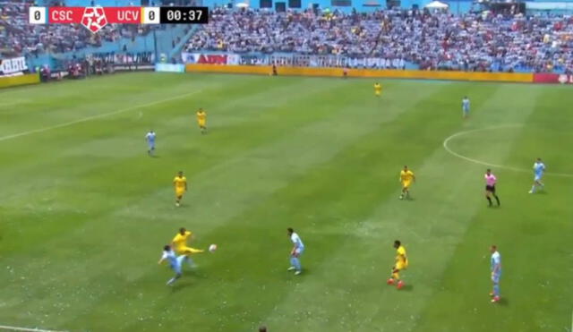 Sporting Cristal recibió a César Vallejo en el Gallardo por la fecha 13 del Clausura. Foto: captura/L1 Max