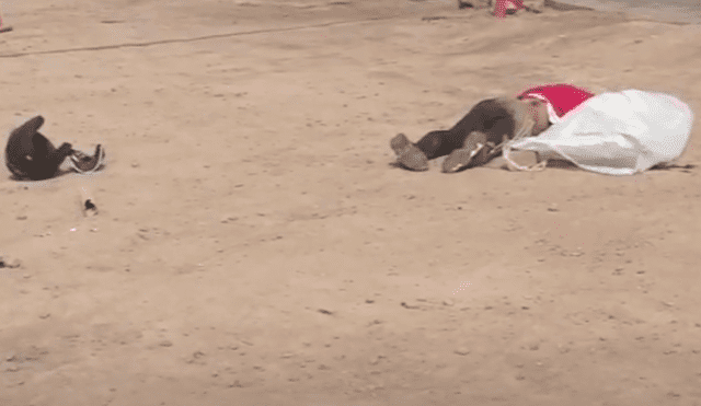 Los vecinos exigieron a las autoridades un mayor control policial en Puente Piedra. Foto: captura Panamericana TV