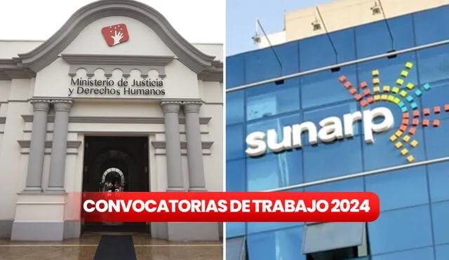 Convocatorias de trabajo del 29 de septiembre al 6 de octubre del 2024 en Lima y otras provincias del Perú.