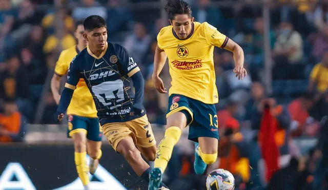 América y Pumas UNAM jugaron en el Estadio Ciudad de los Deportes. Foto: Club América