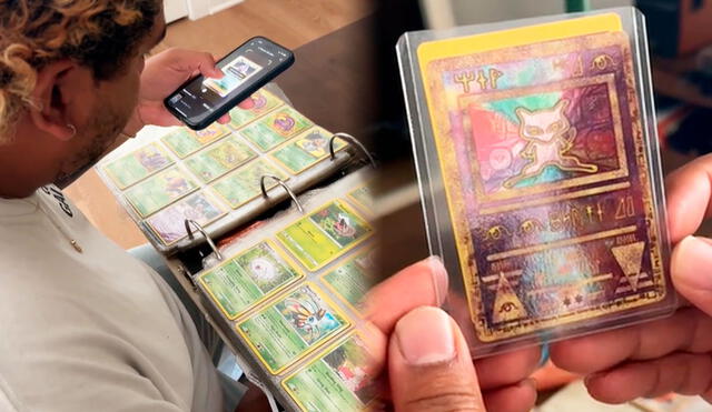 En todo el mundo, muchas personas que alguna vez coleccionaron cartas Pokémon ahora descubren el valor que pueden alcanzar en el mercado. Foto: composición LR/TikTok/@madelinebrice.jpg