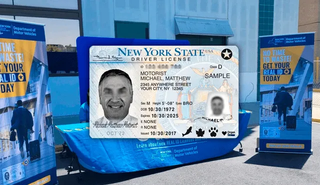 El Real ID solicita ciertos datos personales que se deben tomar en cuenta para tramitar en Nueva York. Foto: composición LR/DMV/LA Times