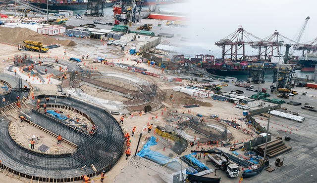 Dónde se ubica el nuevo terminal para descargar granos que será el más rápido de Sudamérica. Foto: Composición LR/APM Terminals Callao