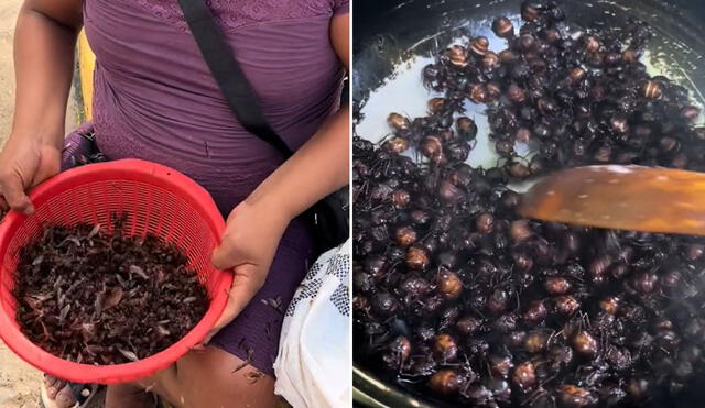 "Tiene sabor y textura similar a la cachita andina", reaccionaron usuarios. Foto: composición LR/ TikTok - Video: TikTok