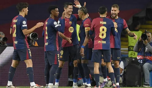 Barcelona enfrentó a Young Boys por la UEFA Champions League. Foto: AFP