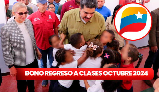 El Bono Regreso a Clases llegaría como el Primer Bono Especial de octubre 2024. Foto: composición LR/Nicolás Maduro/Patria