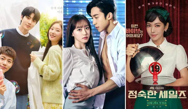 Los mejores estrenos de k-dramas en octubre de 2024. Foto: composición LR/tvN/JTBC