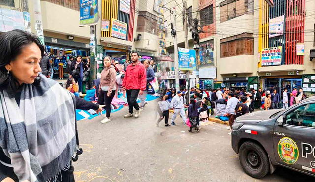 El alcalde de La Victoria, Rubén Cano, solicita al Gobierno estar en estado de emergencia por el aumento de casos de extorsión en Gamarra y otras partes del distrito. Foto: composición LR/La República