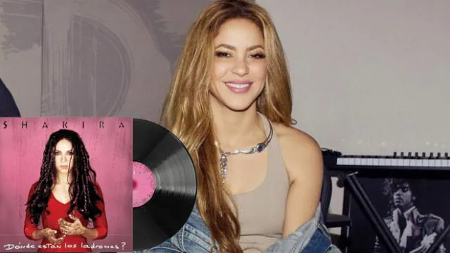 ¿Dónde están los ladrones? (1998). “El revolucionario álbum de Shakira. Foto: Composición/ LR