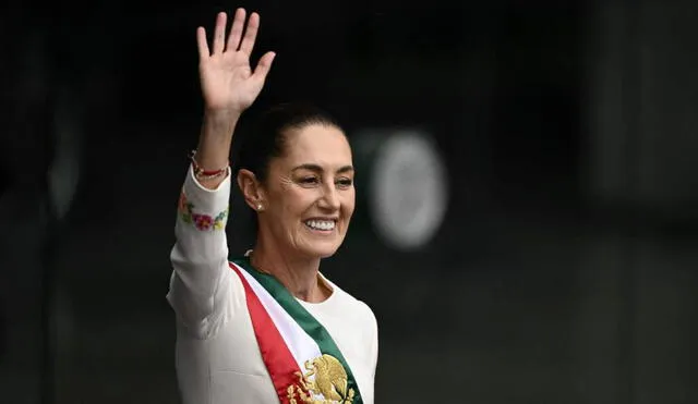 Sheinbaum fue elegida con la mayor votación en la historia de México. Foto: AFP