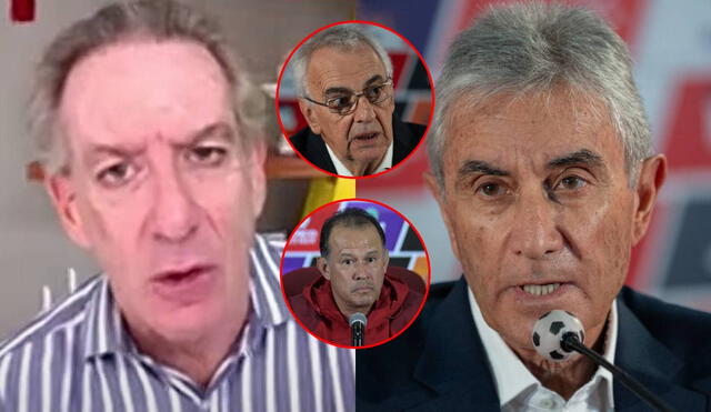 Eddie Fleischman se refirió a Juan Carlos Oblitas en su programa de YouTube. Foto: composición LR/captura de YouTube/AFP