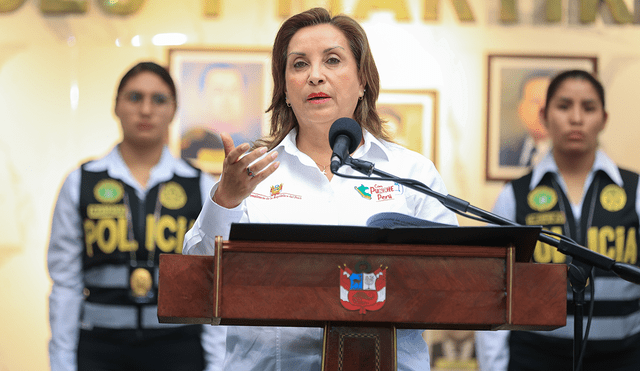 Dina Boluarte declaró en estado de emergencia 14 distritos. Foto: Presidencia