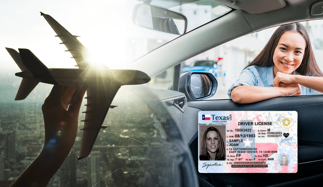 Conoce en esta nota la fecha exacta en la que será valida la Real ID en Texas como documento de viaje y conducción. Foto: Composición LR