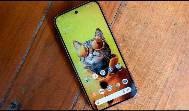 Así luce la pantalla del Google Pixel 9 Pro XL. Foto: Xataka