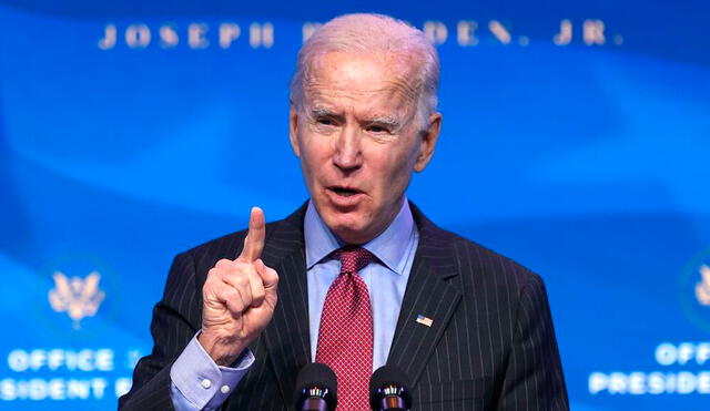 Joe Biden espera que los resultados de las elecciones presidenciales de Estados Unidos sean aceptados. Foto: AFP.