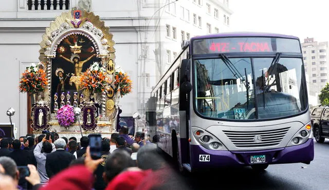 La ATU invoca a las personas a tener en cuenta esta información, a fin de evitar inconvenientes en sus viajes durante esta actividad religiosa. Foto: composición LR/Carlos Contreras