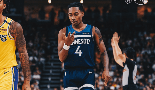 Victoria de los de Minnesota ante Los Lakers. Foto: Timberwolves